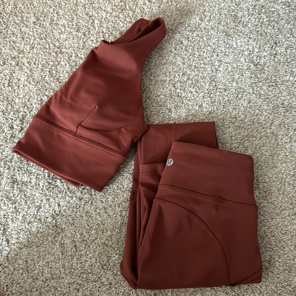 lululemon Rust set - Picture 3 of 9